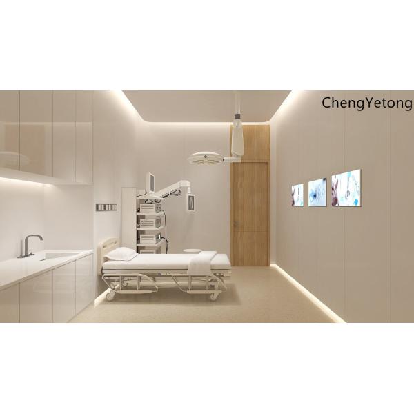 Antibacterial Colored Stainless Steel Sheets SMP Coating For Hospital Wall Decoration