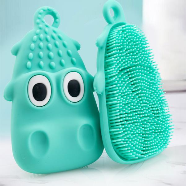 Многофункциональный силиконовый детский душный щетка для тела и щетка для волос для детей