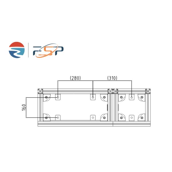 FTTH 19-дюймовый серебряный/серый открытый стеллаж Алюминиевый профиль Оптическая волокна распределительная рама ODF