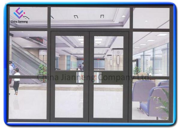 6063 Springdoor Aluminium Folding Sliding Doors With Wood Grain Finish