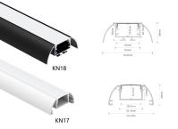 ODM IP20 d'OEM a enfoncé l'alliage T5 d'aluminium en aluminium du profil 6063 de LED