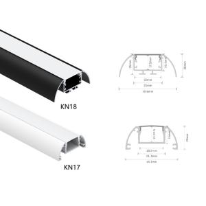 OEM ODM IP20 Recessed Aluminum LED Profile 6063 T5 Aluminium Alloy