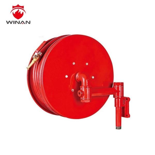 Red 25mm Fire Hose Reel with PVC Hose For Fire Fighting Equipment