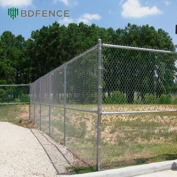1.8m Height PVC Coated Chain Link Fence 60X60 1.8X25m Secure Sturdy Fencing