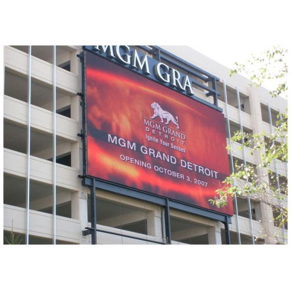 High Brightness RGB Outdoor LED Billboard Advertising , Video LED Panel P6 / P8 / P10