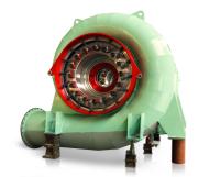 Structure compacte du générateur 200kw de Francis Vertical Hydro Water Turbine