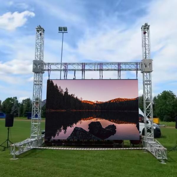 Affichage LED de location intérieur haute définition P3.91 pour des visuels et des vidéos extérieurs époustouflants