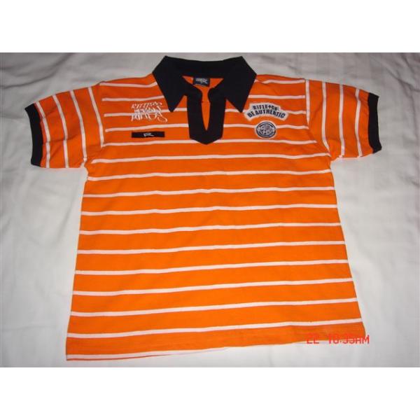 Customized Logo Short Sleeve Polo Shirts , Navy / Red Short Sleeve Polo For Men