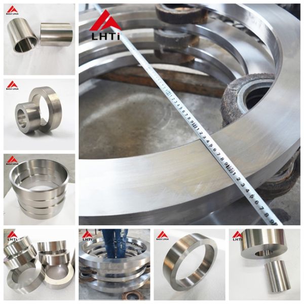 Chemical Titanium Seamless Rolled Rings Titanium Forged Ring For Industrial