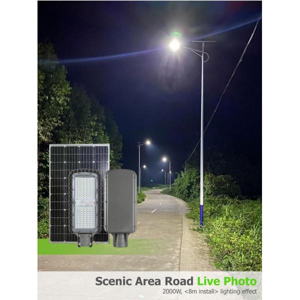 Высокая мощность 960WH солнечные уличные фонари для главной улицы долговечная солнечная лампа