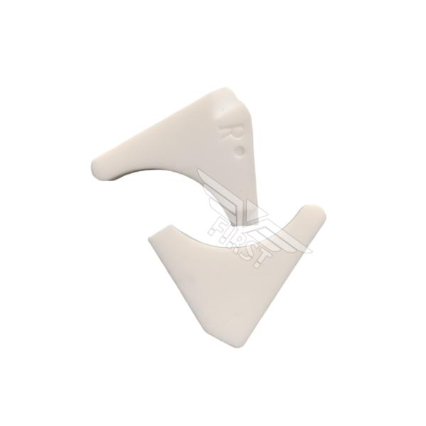 White Color Plate Heidelberg Machine Parts End Block Plate Parts