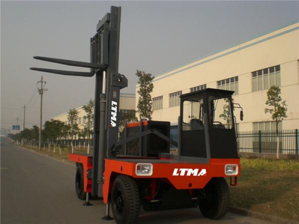 LTMG 10 Ton Side loader Forklift Trucks hydraulic lift truck with SGS CE Certificate