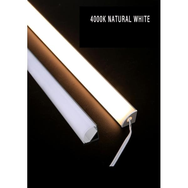 Lumières de cabine LED modernes en aluminium anodisé montées sur la surface