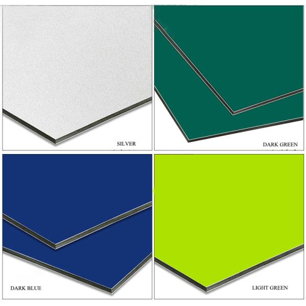 Outdoor Traditional Panel Aluminum Sandwich Panel with Aluminium Mirror White Cross