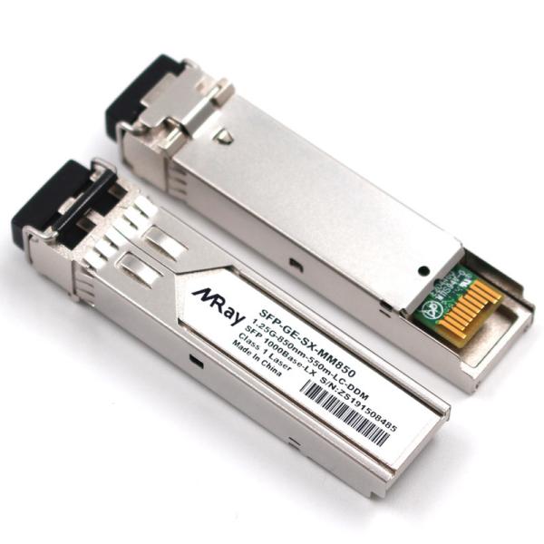 LC DDM SFP Transceiver Modules 1000BASE SX Multimode 850nm 550m