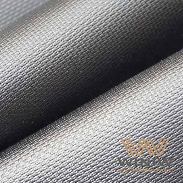 Shiny PU Patent Synthetic Leather Fabric Waterproof Customized For Football