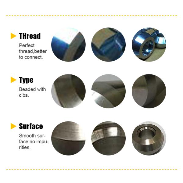 ASTM A312 UNS S31254 Stainless Steel Fittings Weldolet MSS SP-97