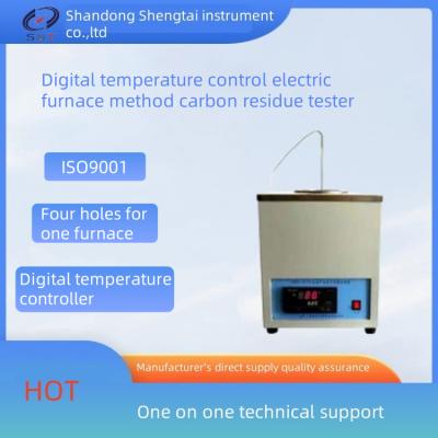 Probador de Residuo Carbonoso para Horno Eléctrico para probar el residuo carbonoso de productos petrolíferos y combustibles líquidos pesados