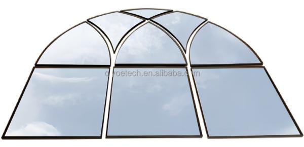 Moderno Design Duplo Vidro Isulado IG Unidades de Vidro para Construção Façadas Skylight