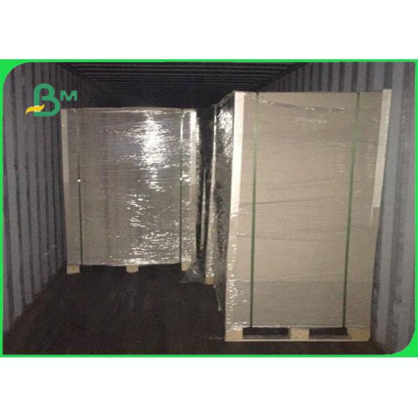High Stiffness 1.5mm Grey Chipboard, 70 * 100cm Grey Cardboard For Packaging