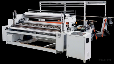 200 Meters/Min High Speed Slitter Rewinder 380V 50HZ Jumbo Paper Roll Slitter Rewinder