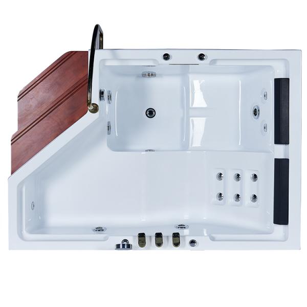 5 Ft Jacuzzi Whirlpool SPA Bathtub For Two Bathroom Luxury Jet