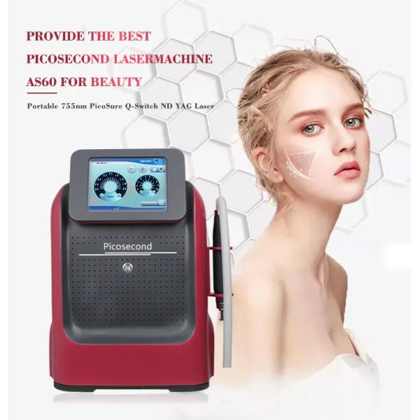AS60 Best Selling 1064nm 532nm 755nm1320nm Q Switched Nd Yag Laser Tattoo Removal Skin Whitening Machine