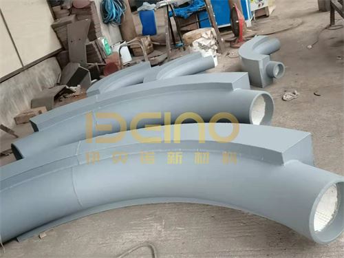 Wear-Resistant Ceramic Backpack Elbow  With Antiwear Design For Pneumatic Conveying Wear-Resistant Lined Pipes