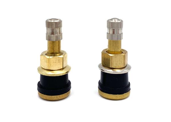 Brass High Pressure Tyre Valves TR501 With EPDM Grommet And Metal Cap