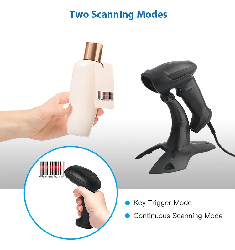 DS5900-1D USB Barcode Scanner 300 Scans/Sec CCD 1D Reader