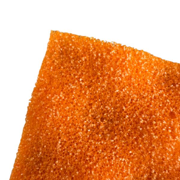 Double-Sided Dish Sponge with Volcanic Texture for Tough Scrubbing