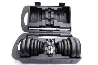 OEM Weightlifting Dumbbell Barbell Sets Gym Cast Iron Dumbbell Set 20kg