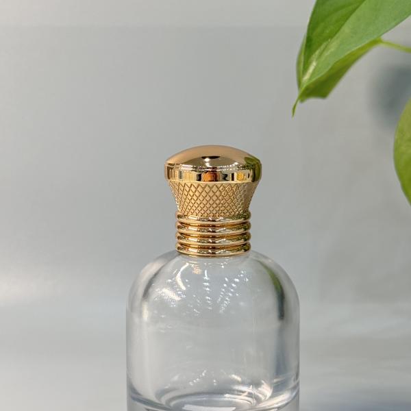 Zinc Alloy Metal Perfume Cap for Customized Fragrance Bottle Specifications