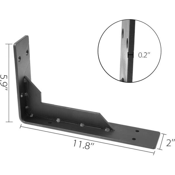 Тяжелые стойки для поддержания столешницы 8-18 дюймов Стандартные 330 фунтов