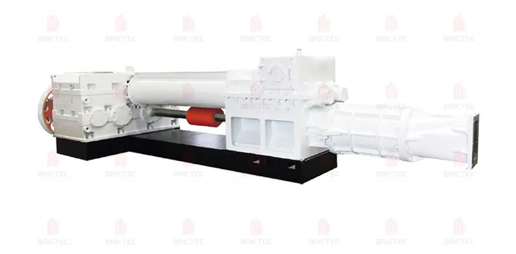 Machinerie de fabrication de briques Extrudeuse compacte pour la production de briques à feu d'argile avec un petit investissement