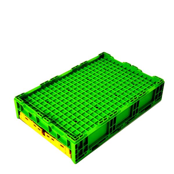 Internal Size 475*305*210mm Stackable Plastic Mango Crate in Bangladesh Eco-Friendly