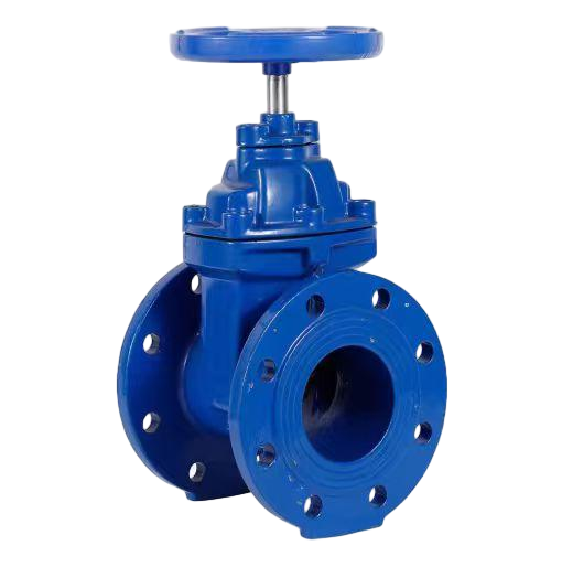 DIN ANSI Wcb Cast Brass Stainless Carbon Steel Ductile Iron Non Rising Stem Knife O&Y Rubber Wedge Industrial Control  Flanged Gate Valve