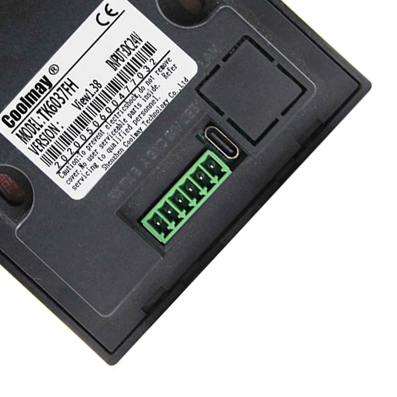 320*240 PLC управлением пульта управления 42mA дисплея HMI пикселов 65536 промышленный