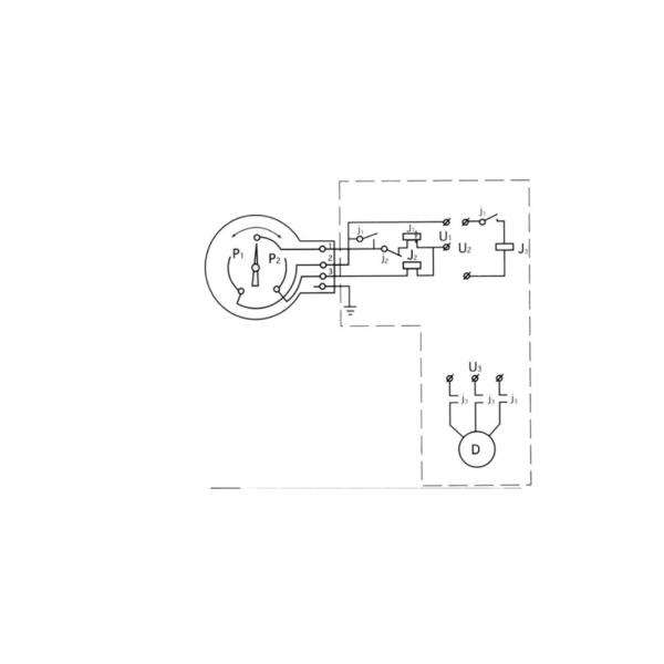 YTX-100B Electric Contact Pressure Gauge Explosion Proof  With 1.6MPa Switch Signal