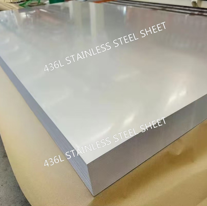 ASTM JIS EN Standard 436L Stainless Steel Sheet  Enhanced Formability and Weldability for Manufacturing