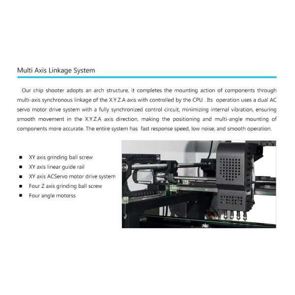 Выбор и место машины Smt Mounter точности 4 главный пневматические