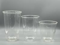Disponível 20oz PLA Clear Cup com tampa Logotipo personalizado aceitável