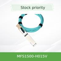 Conexiones eficientes rápidas 100GbE 25GbE de Data Center del cable de la fibra del cable MFS1S00-H015V AOC de Mellanox AOC DAC