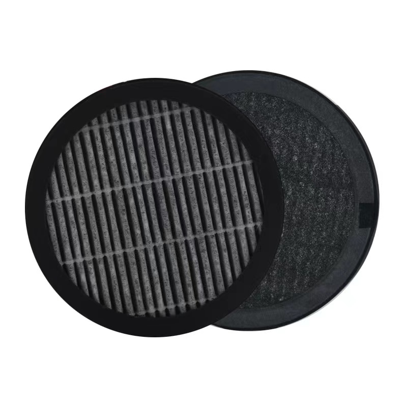 Round HEPA Air Filter with 99.99% Efficiency and HEPA 11-14 Media for Clean Rooms