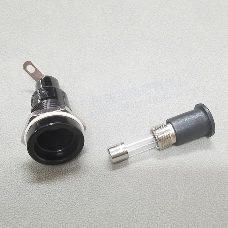 H3 5x20MM Glass Ceramic Tube Panel Mount 10A 250V Waterproof Fuse Holder