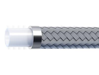 PTFE 3 16 trança de aço inoxidável do fio da mangueira 304 resistentes químicos