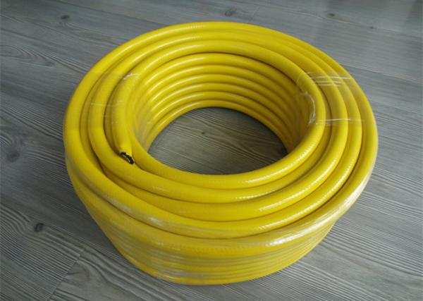 Anti Torsion Garden PVC Hose Pipe Tube With Polyester Fiber Braided Reinforced