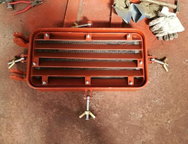 Portal Marine Ventilator Hatch Cover de Marine Steel Material Ventilation Louver
