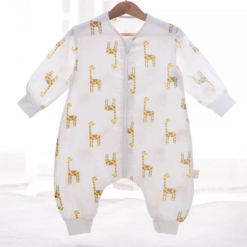100 Pure Cotton Muslin Sleeping Bag Easy Wearing For Toddlers Safer Sleep
