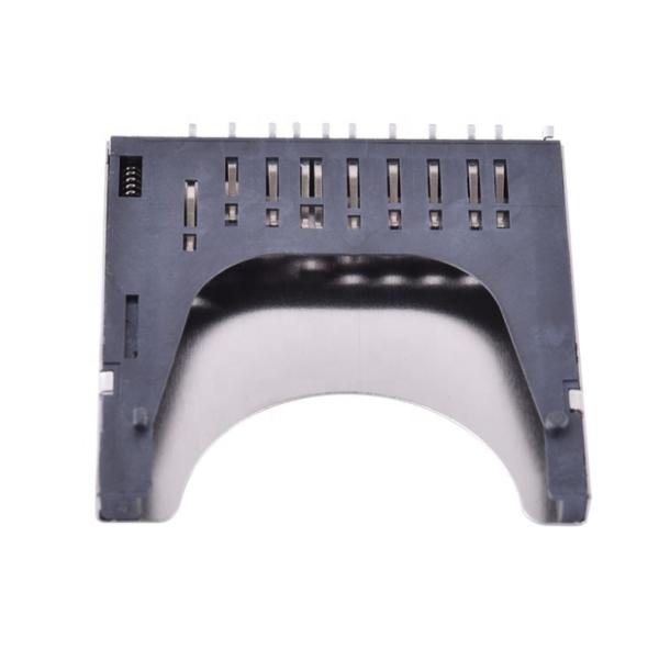 Waterproof SMT 0.5 Amp Female 11pin SD Card Connector